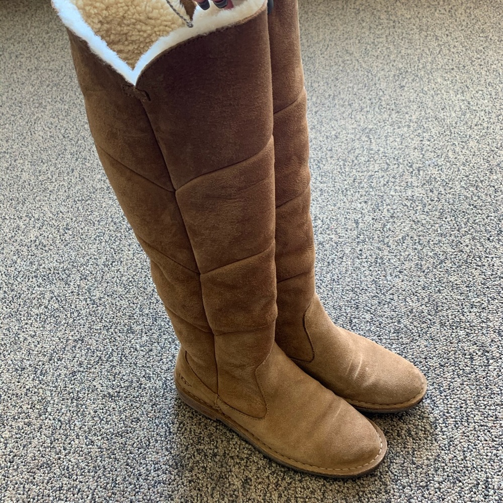 *SOLD* UGG Tan Knee High Boots